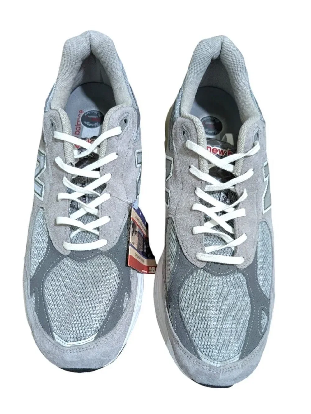 ​New Balance 990v3 Heritage Version 3 Grey Sneakers Men’s Size 15 Made In USA